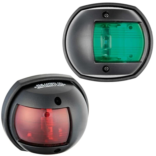 Compact (Black Body) Nav Light - Port / Starboard 11.448.01-V
