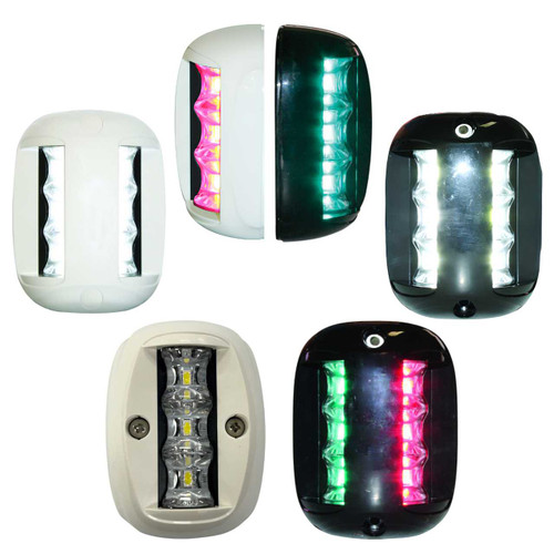 FOS LED 20 Nav Light 12/24v | Suits Up to 20m RWB8650-V