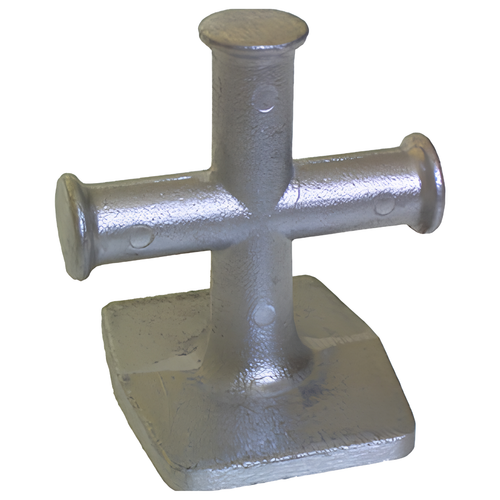 Cross Bollard - Alloy Aluminium