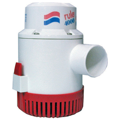 Rule 4000 GPH Bilge Pump 12v