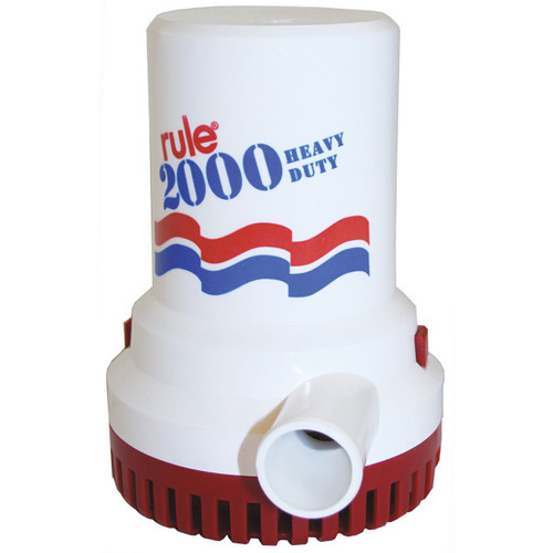 Bilge Pump 'Rule' 2000GPH 24v