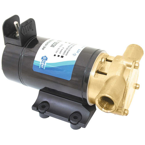 Jabsco Reversible Puppy Vane Pump 12v | 23lpm J40-130