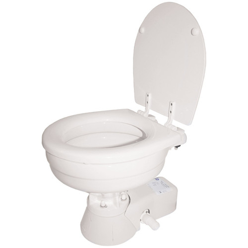 Toilet - Quiet Flush Large Bowl 24v Salt Water