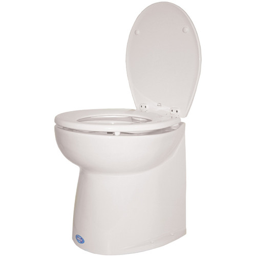 Toilet - Jabsco Silent Flush Vertical Back 24v Salt Water 