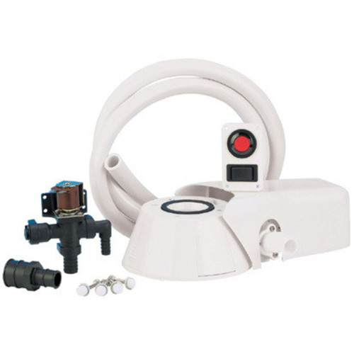Toilet Converter Kit to Quiet Flush 12v Fresh Water Toilet Converter Kit to Quiet Flush 12v Fresh Water