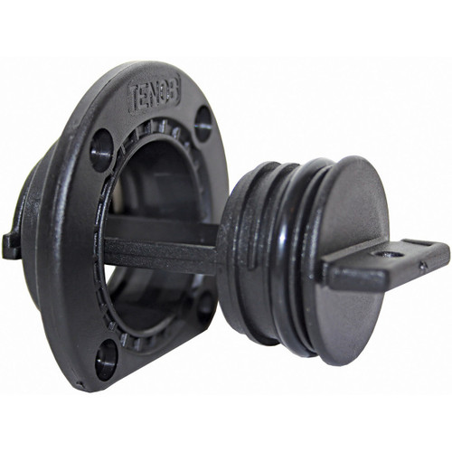 TENOB Drain Plug Lge - Black