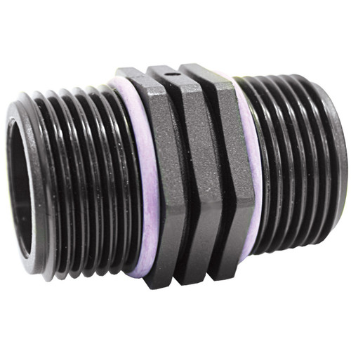 Hex Nipple M-M BSP 1/2""""