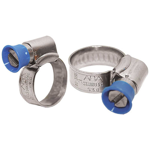 Stainless Hose Clamps w/ Safety Collar | 8mm - 205mm RWB3548-V