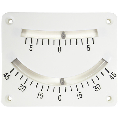 Dual Scale Inclinometer