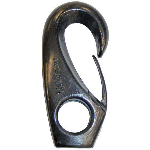 Nylon Hook - Black 6mm Nylon Hook - Black 6mm