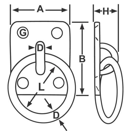 A 35mm
B 40mm
H 26mm
L 40mm
G 5mm