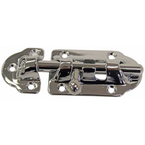 Barrel Bolt Chrome Plated Brass 75mm RWB2286