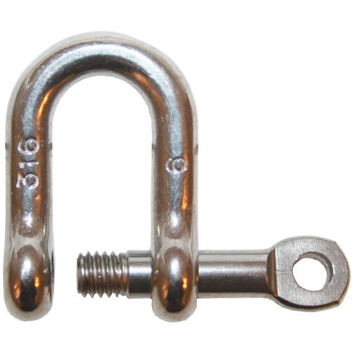 Shackle Dee S/S 5mm Shackle Dee S/S 5mm