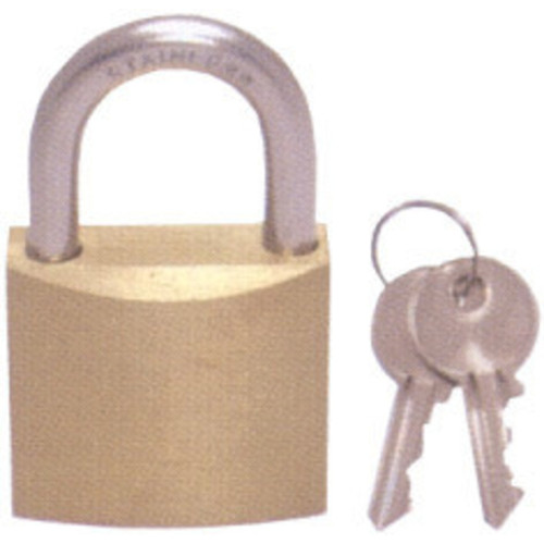 Padlock - Brass Body with Stainless Shackle 70mm