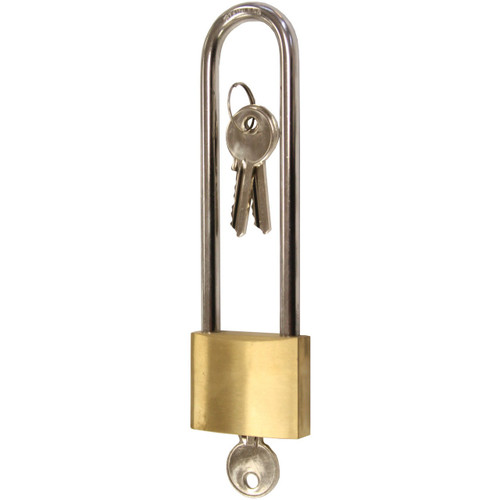 Padlock - Brass Body with Stainless Shackle 152mm