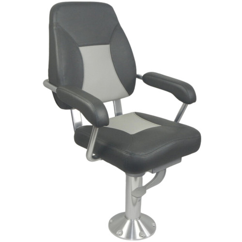 Helm Chair Deluxe - Charcoal