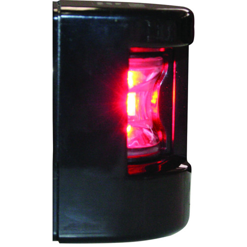 'FOS 12' LED Prt & Stb lights - Black vertical mount