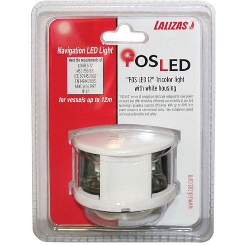 'FOS 12' LED 360 Degree Anchor light - White RWB8629