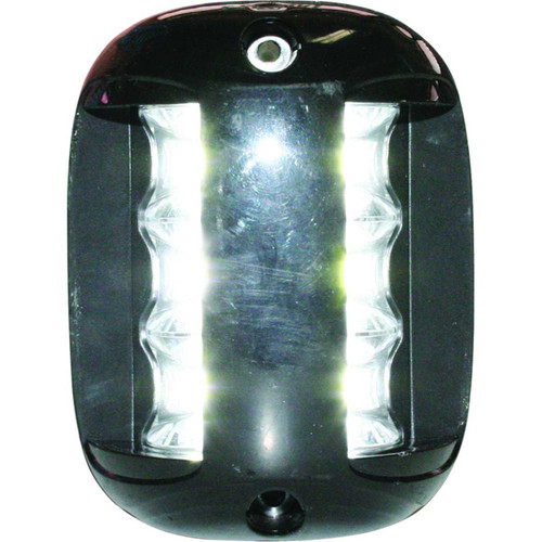 'FOS 20' LED Masthead Light - Black Vertical Mount RWB8654