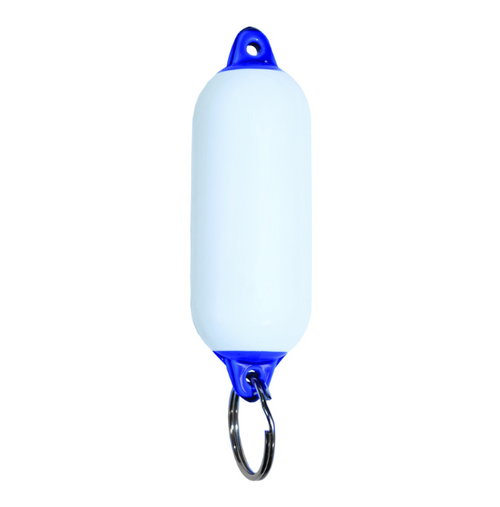 Fender Floating Key Ring - White/Blue