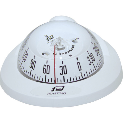 Offshore 75 Powerboat Compass - Flush, White