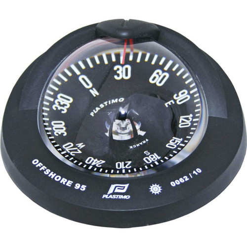 Offshore 95 Powerboat Compass Black, Flush RWB8022