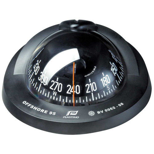 Offshore 95 Powerboat Compass Black, Flush, Conical RWB8023