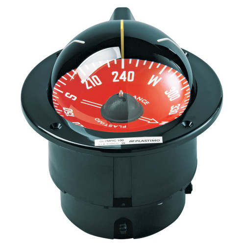 Olympic 100 Sailboat Compass Black, Red Card Olympic 100 Sailboat Compass Black, Red Card