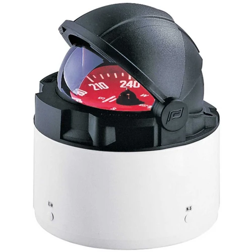 Olympic 135 Sailboat Compass Black, Binnacle Mount, Black Card RWB8085