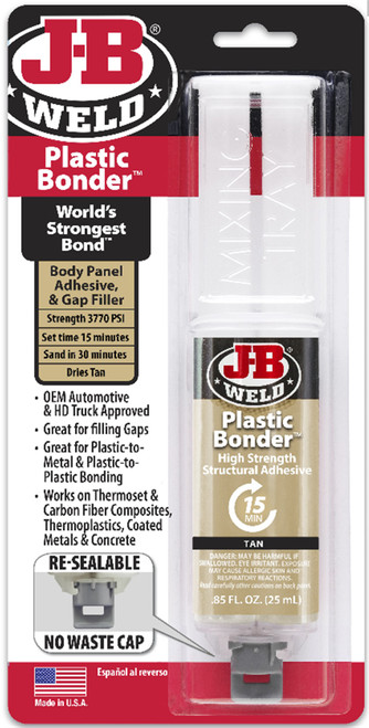 JB Weld Plastic Bonder 25ml