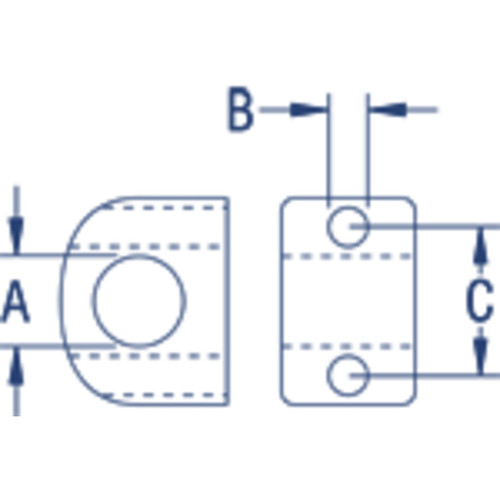 Fairlead - Stainless Steel Lined