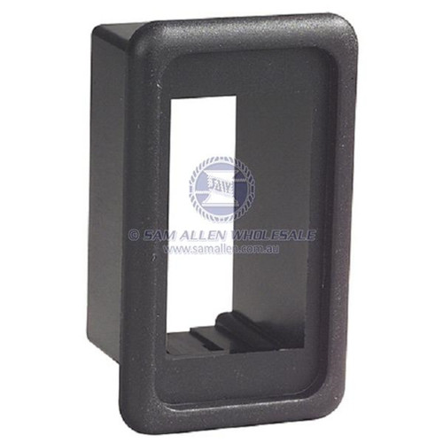 Black 1 'V' Switch Mount Panel
