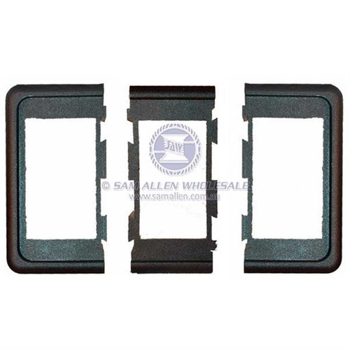 Black 'V' Mid Mount Panel 85109
