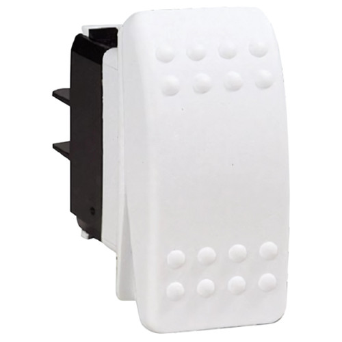 Switch White Off/Momentary (On) 12V 20Amp Switch White Off/Momentary (On) 12V 20Amp