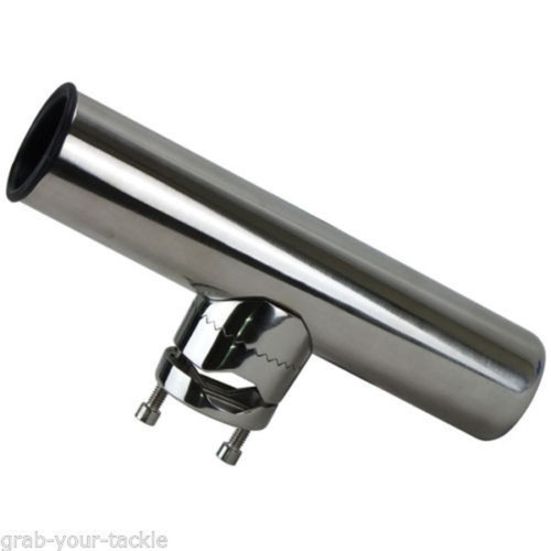Rod Holder - Stainless Steel Clamp On 25-32mm Tube