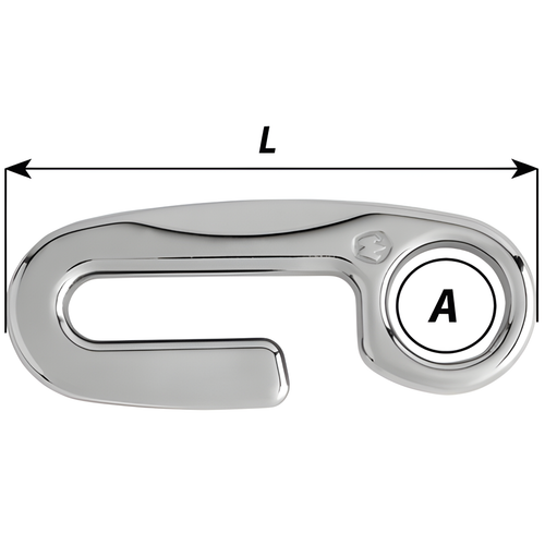 10mm Chain Hook Dimensions