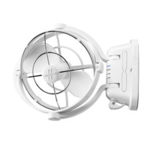 Fan - Sirocco 12 & 24volt - White 