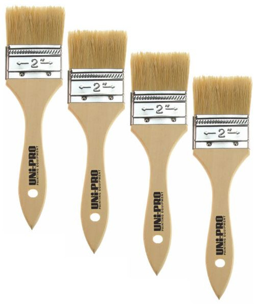 50mm Natural Bristle Brushes Box 12