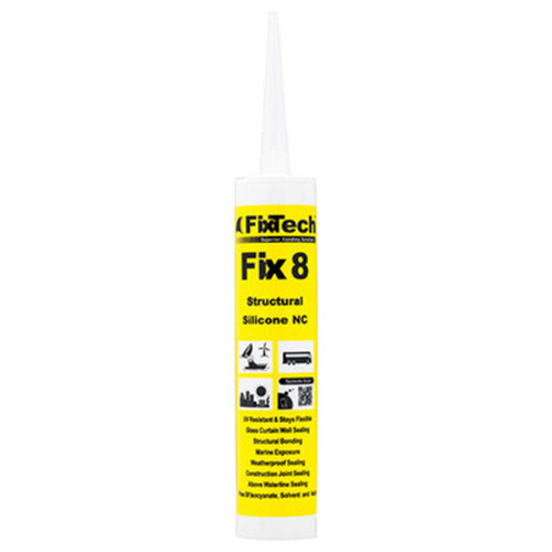 Fixtech - Fix8 Silicone 290ml Translucent