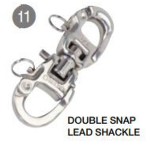 Double Snap/Lead Shackle 60mm S307-440-10R
