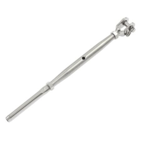 Rigging Screw Jaw + Swage M6 x 1/8