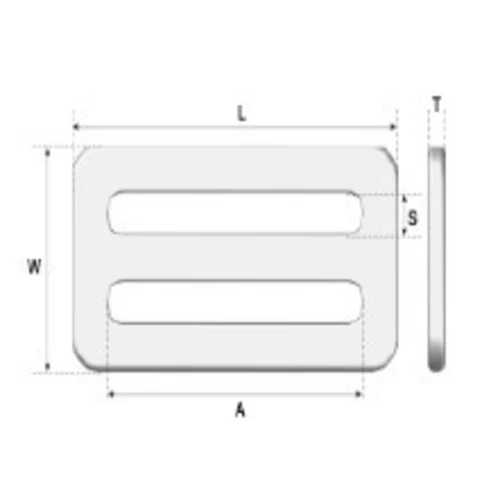Slide Buckle S/S S3181-50