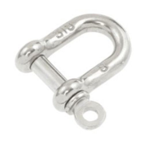 Captive Pin D Shackle 10mm