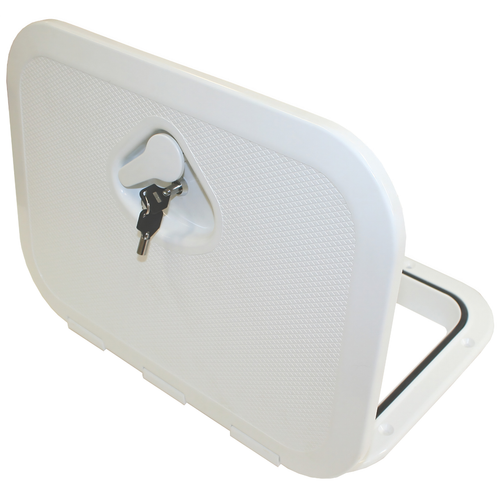 Nuova Rade Hatch -Deluxe with Lock White