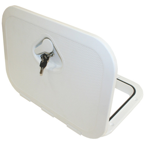 Nuova Rade Hatch -Deluxe with Lock White