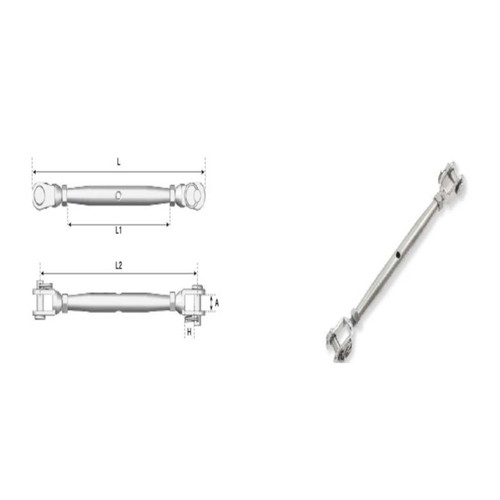 Rigging Screw 5mm Jaw/Jaw s312j-05pr