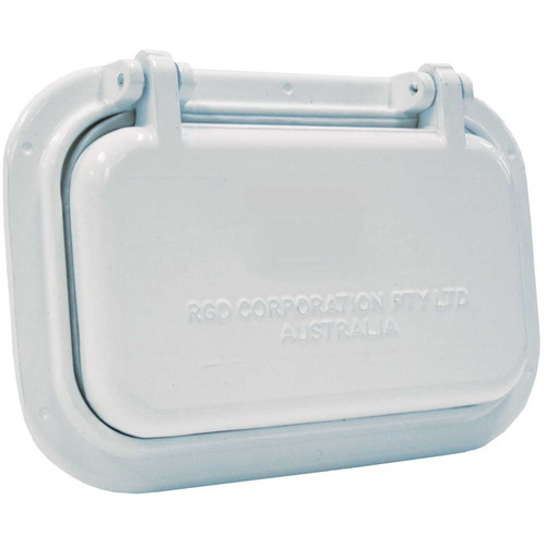 Scupper - White Alloy Sml RWB3712