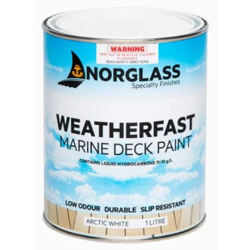 Deck Paint Arctic White 1 litre 8106