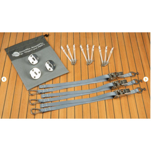 Pad Eye Kit 25mm Grey x 3 Pad Eye Kit 25mm Grey x 3