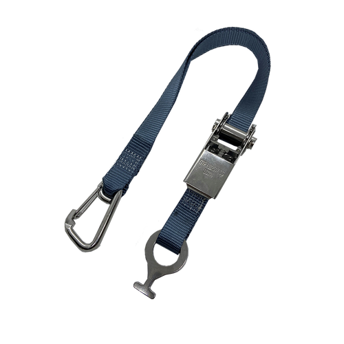 1.2m stainless steel ratchet strap